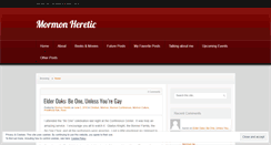Desktop Screenshot of mormonheretic.org